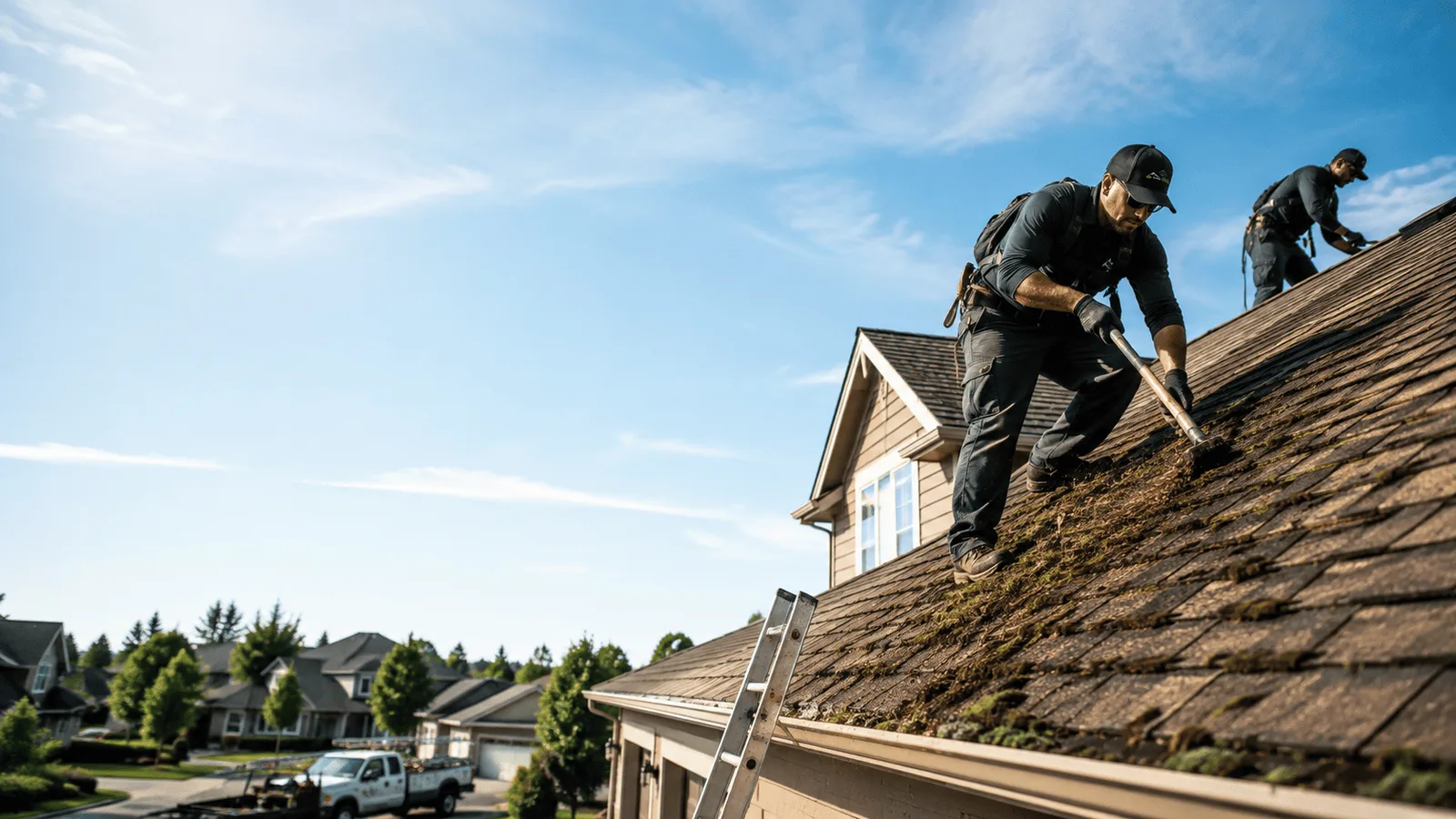 Roof Moss Removal in Baskin, LA near me